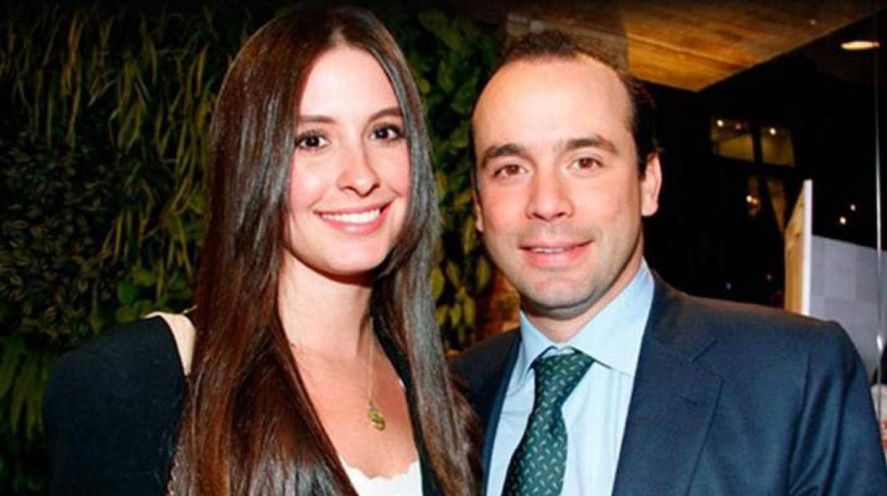 Taliana Vargas y su esposo Alejandro Eder.