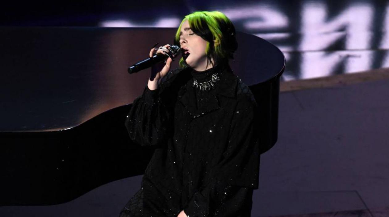 La cantante estadounidense Billie Eilish.