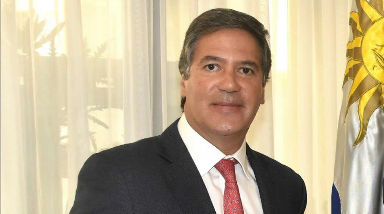 El embajador de Colombia en Uruguay, Fernando Sanclemente