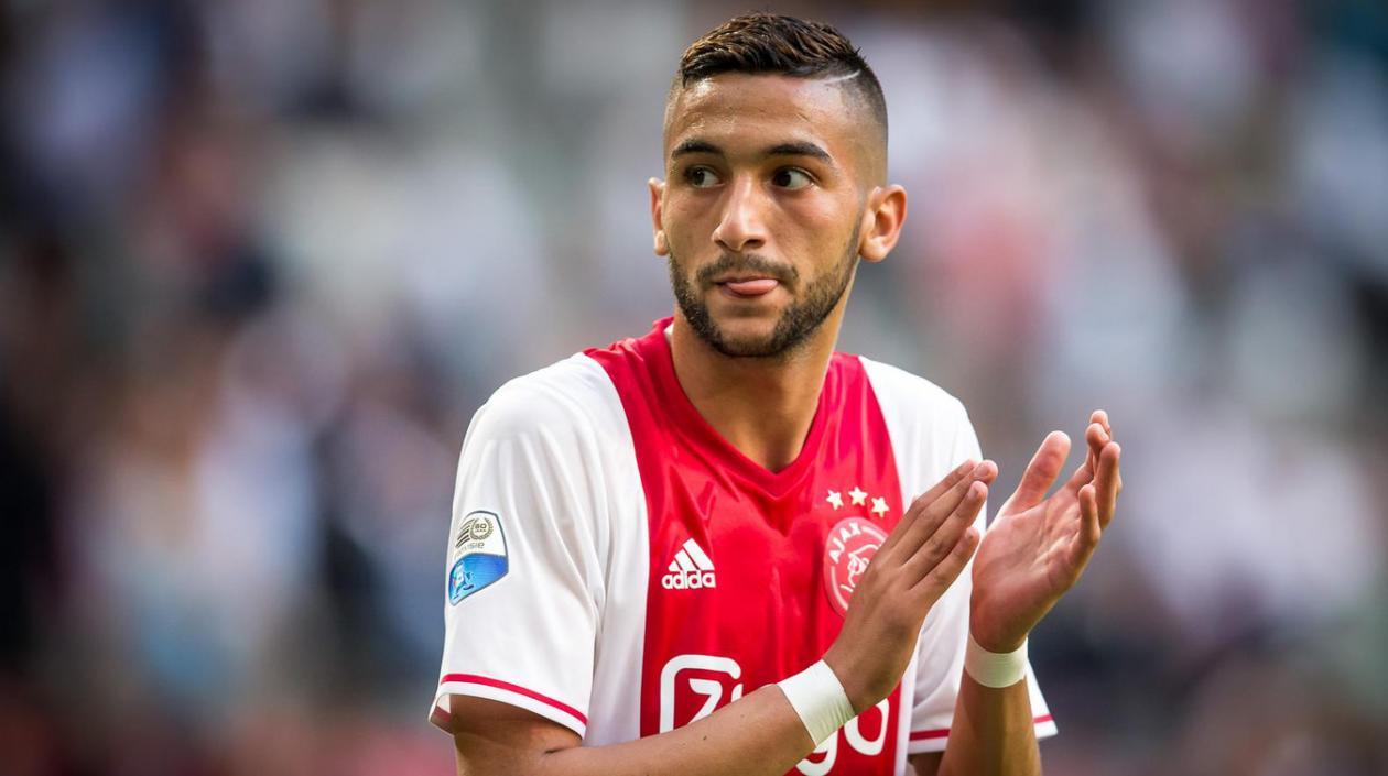  Hakim Ziyech, jugador contratado por el Chelsea. 