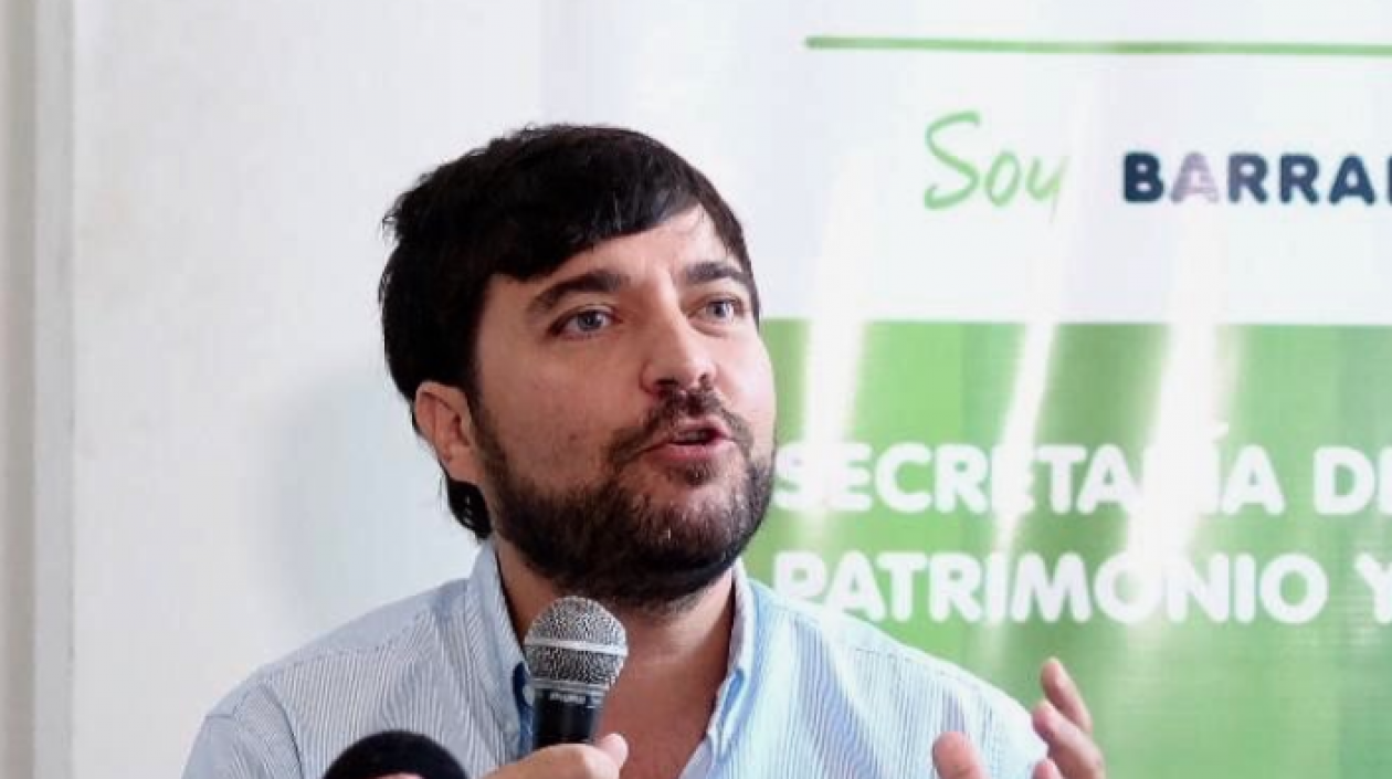 El Alcalde Jaime Pumarejo Heins.