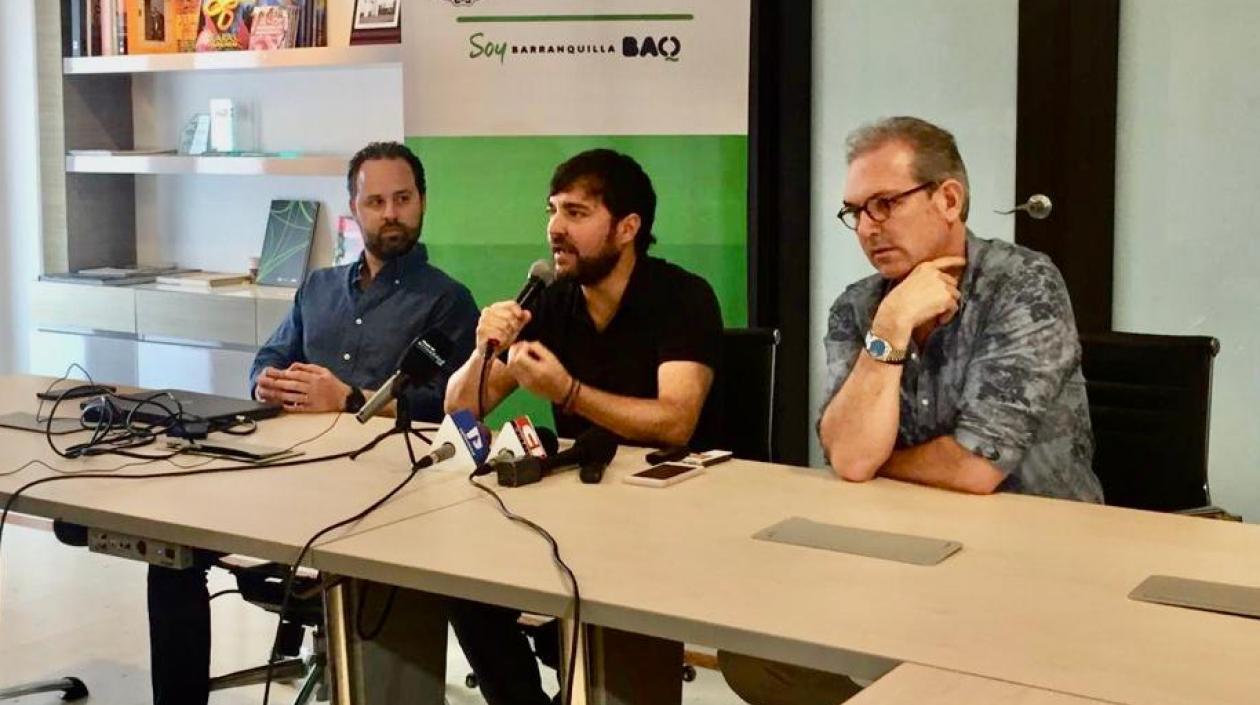 Omar Téllez fue presentado por el Alcalde Jaime Pumarejo.