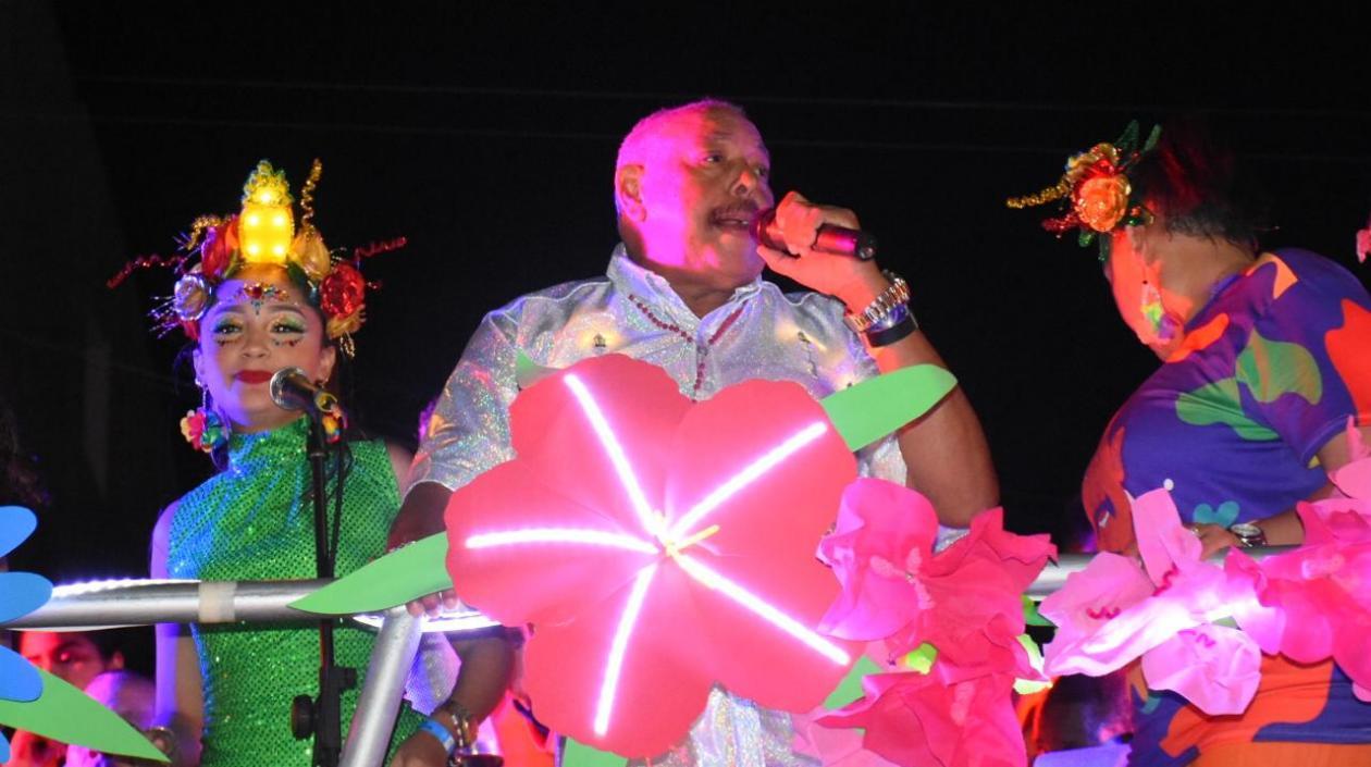 El cantante Juan Piña.