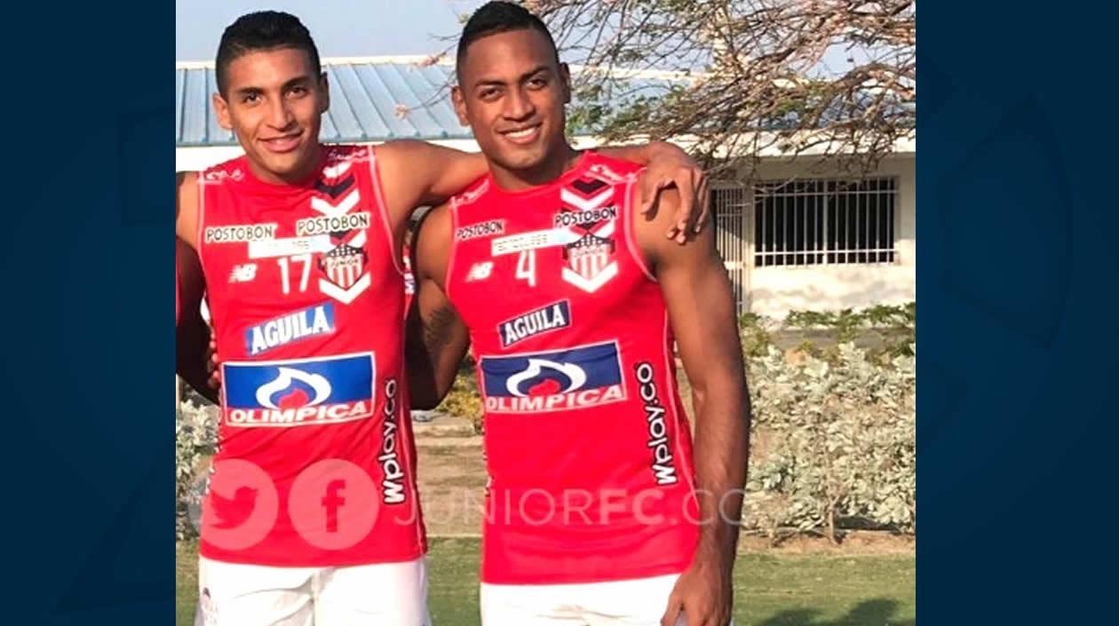 Gabriel Fuentes y Willer Ditta.