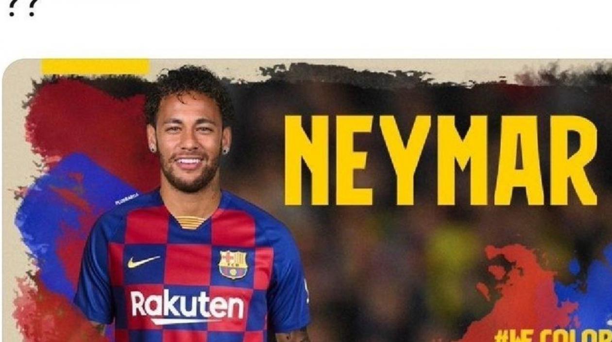 El Barcelona fue hackeado en Twitter.