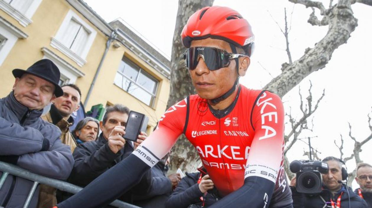 Nairo Quintana, ciclista del Team Arkéa Samsic.