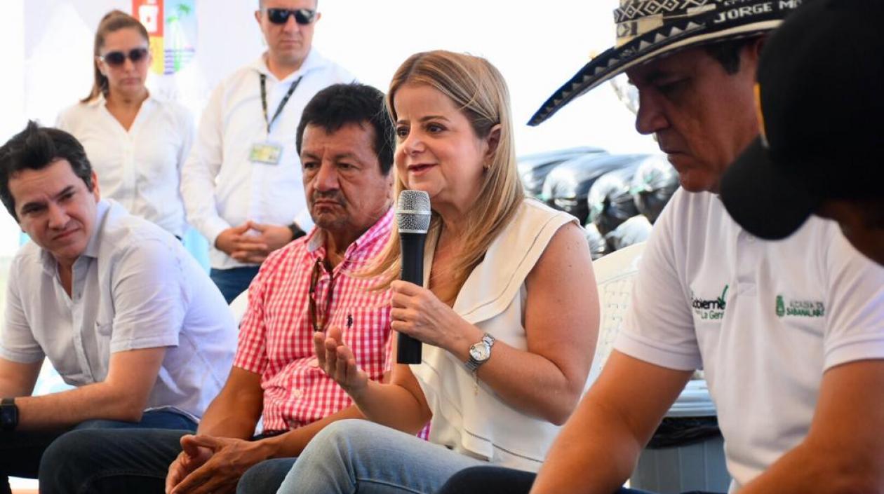 La Gobernadora del Atlántico, Elsa Noguera.