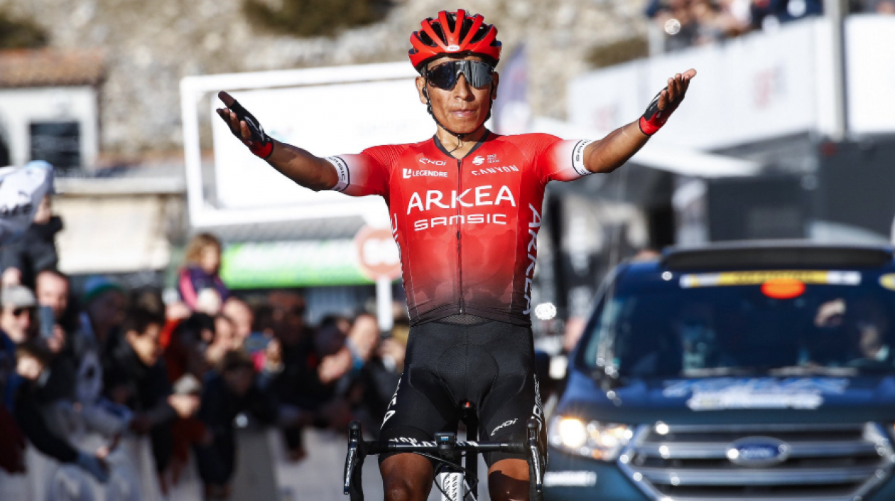 El colombiano Nairo Quintana.