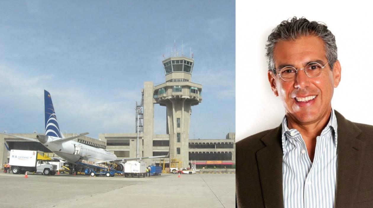 Imágenes del aeropuerto Ernesto Cortissoz y de Samuel Azout Papu.