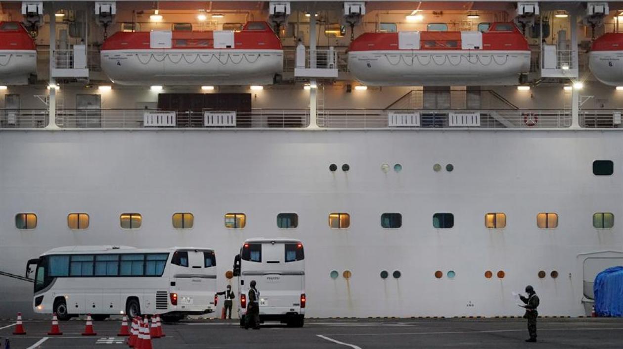 Imagen del crucero en Japón.