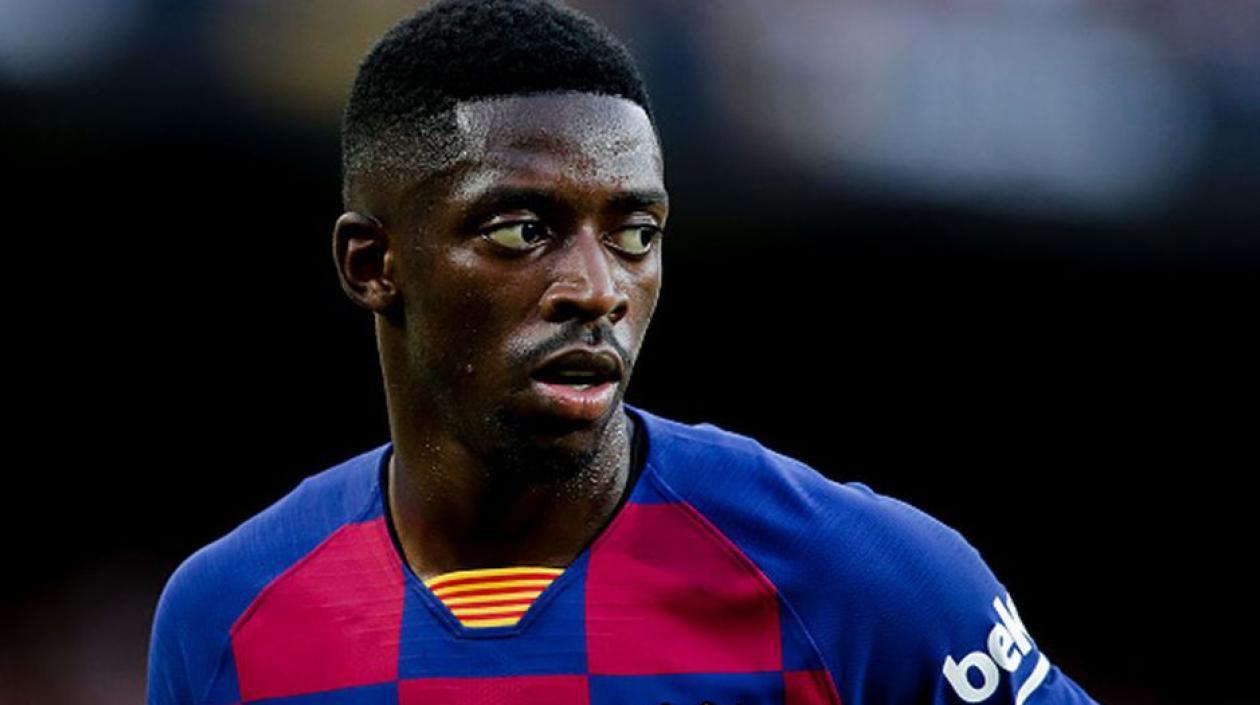 El delantero francés Dembélé.