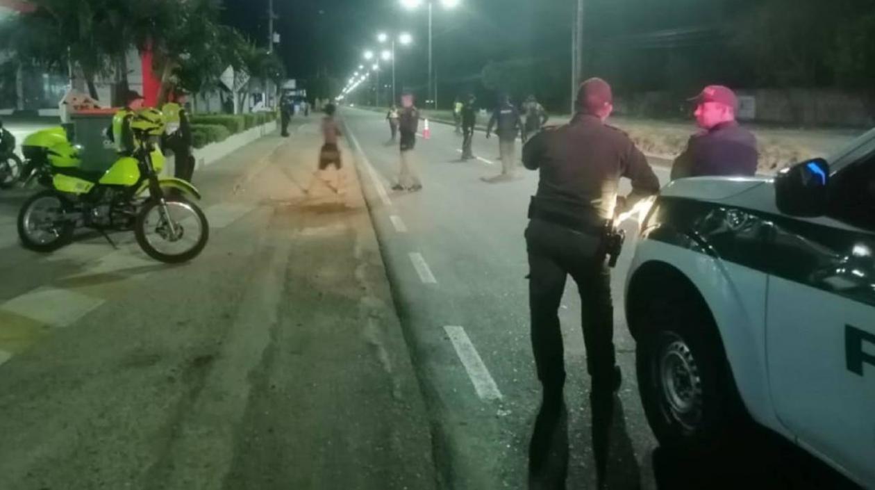 Lugar de los hechos.