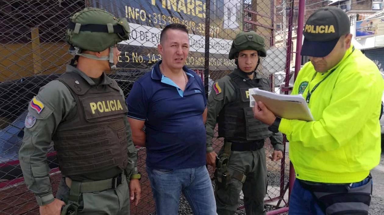 Carlos Alberto Salazar, alias 'El señor de la bata'.