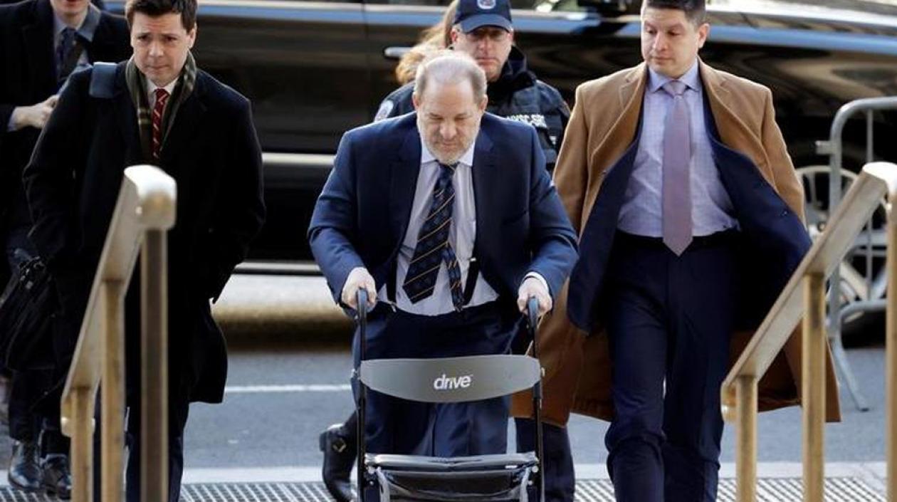 El productor de Hollywood Harvey Weinstein.