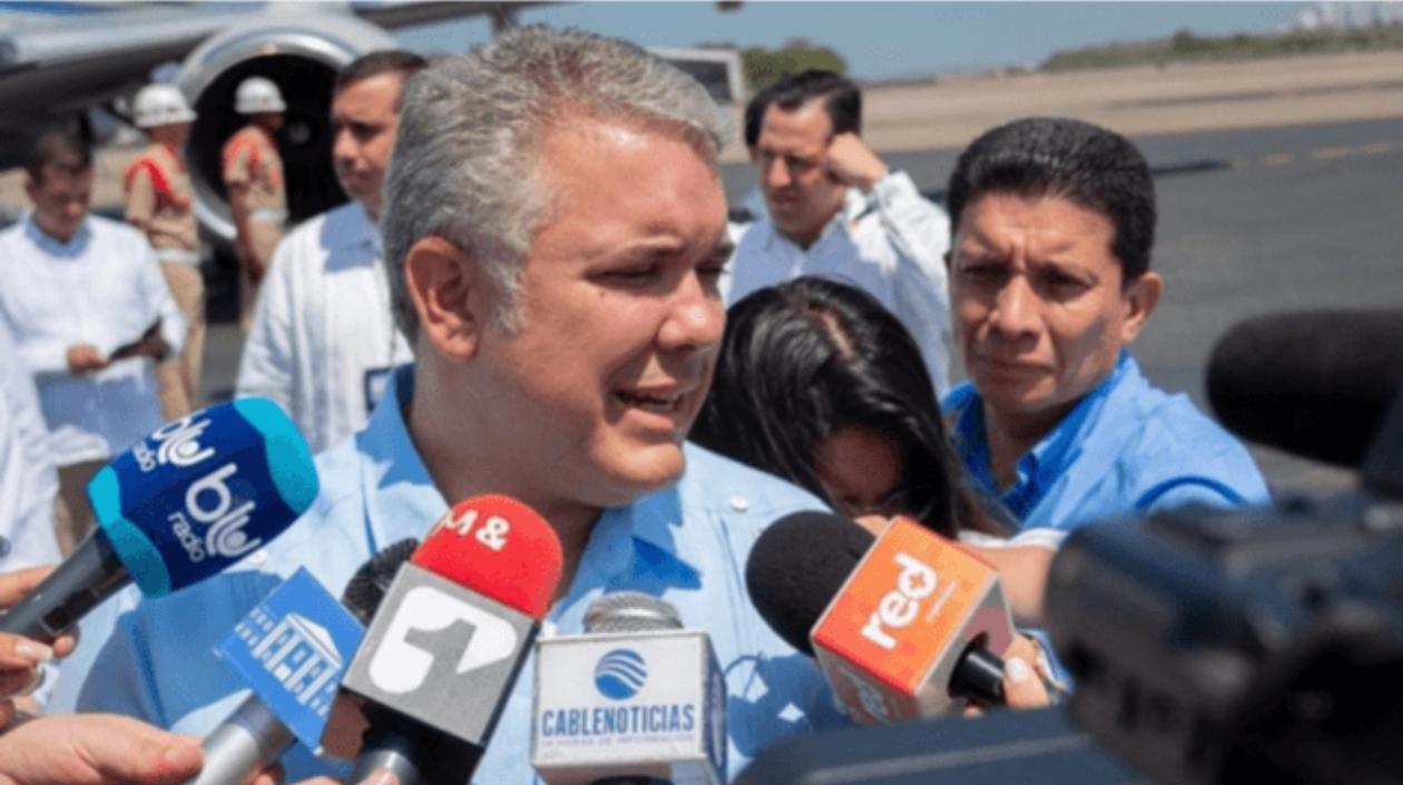 El Presidente de la República, Iván Duque.