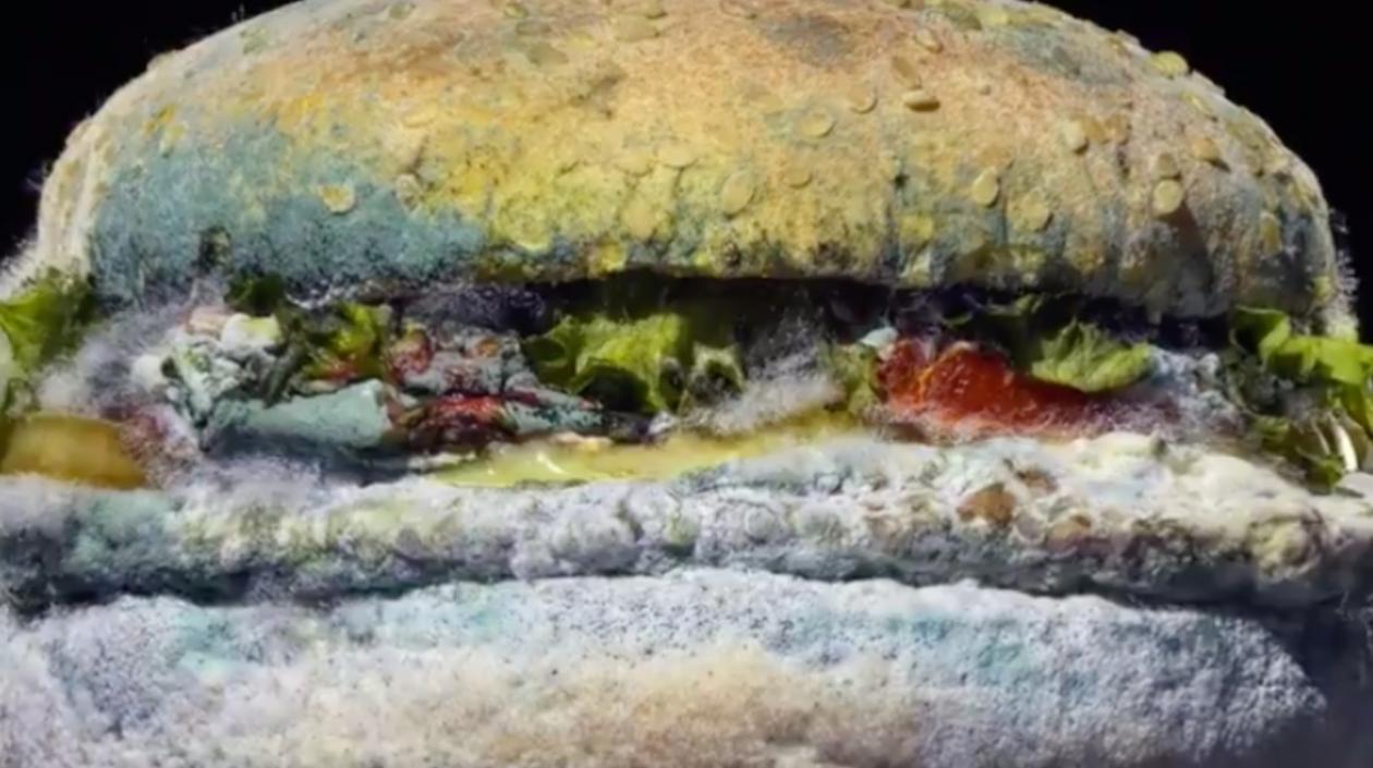 La hamburguesa que presentó la cadena.