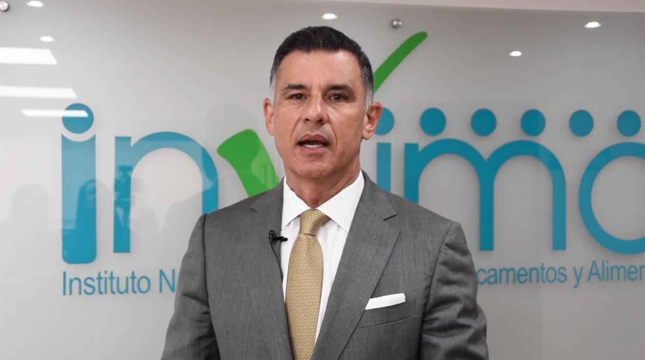 El director general del Invima, Julio César Aldana.