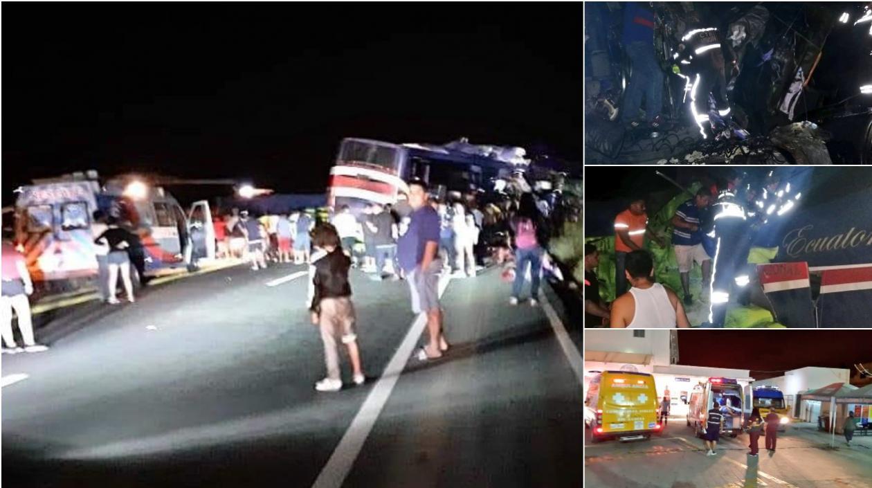 Accidente en Ecuador.
