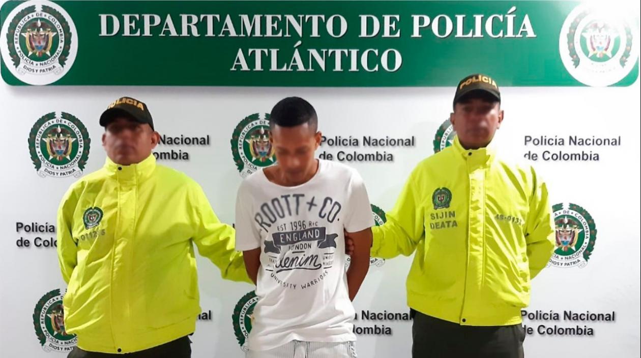 El capturado quedó a disposición de la Fiscalía.