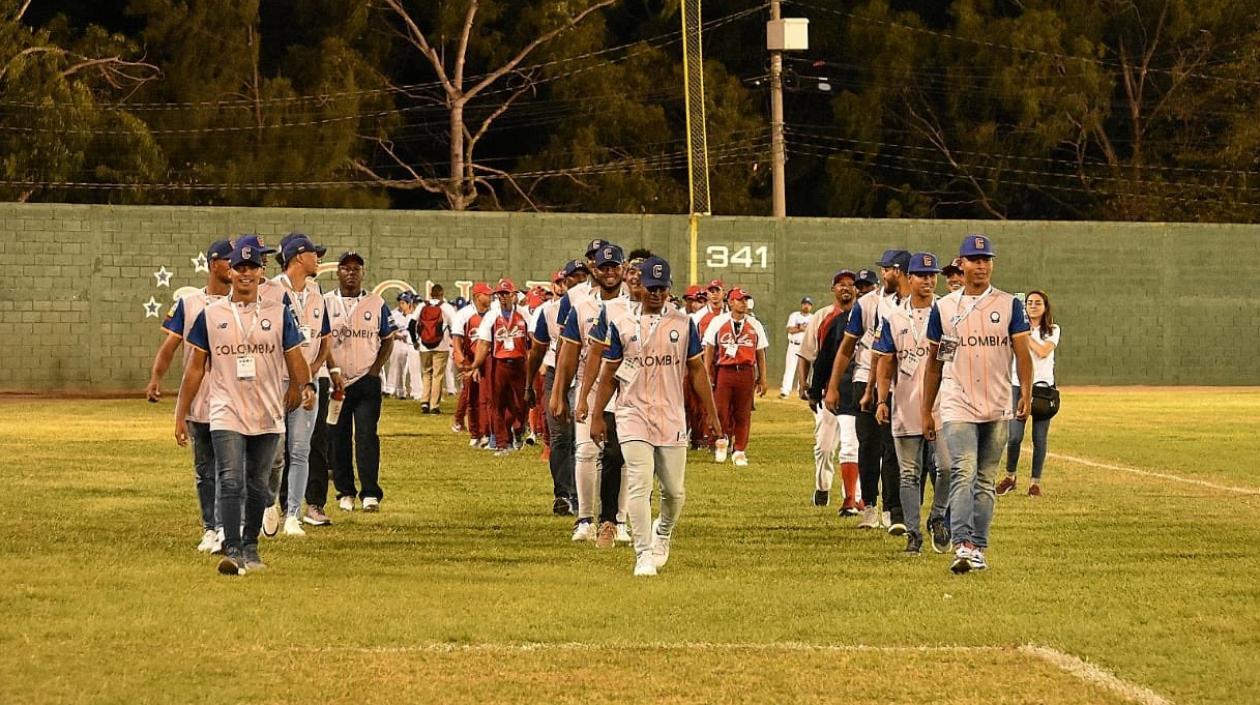Colombia sub 23 de béisbol.