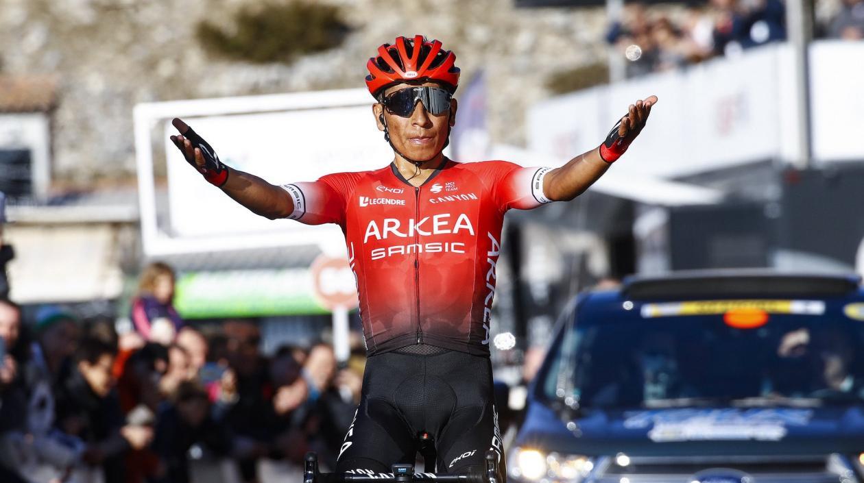Nairo Quintana, del equipo Arkea-Samsic.