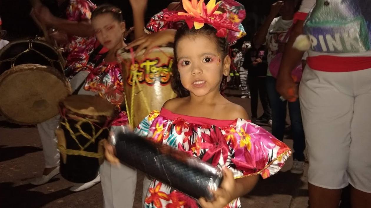 El desfile ‘Salvaguarda y Niños en Carnaval’ este lunes en la calle 84.
