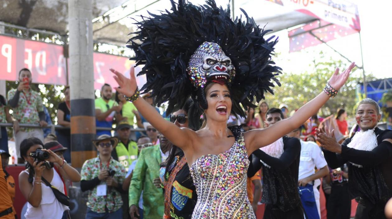 Isabella Chams Vega, Reina del Carnaval 2020.