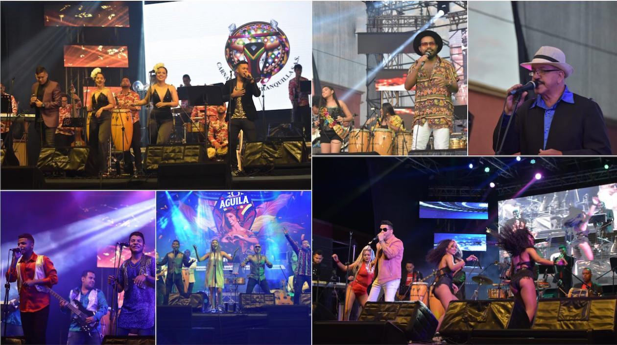 Fueron cinco las orquestas ganadoras.