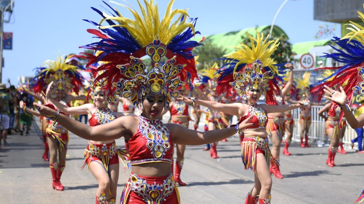Comparsa de fantasía 'Rumbón Normalista'.