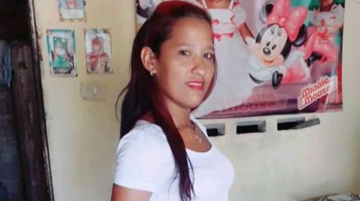 La joven Diana Beleño.