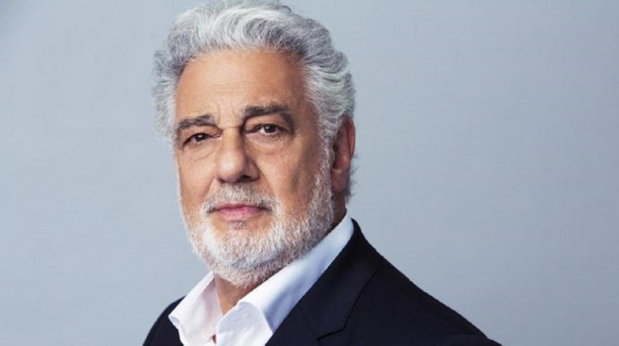 El tenor Plácido Domingo.