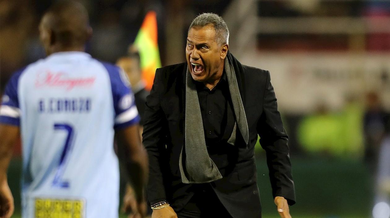 El entrenador del Deportes Tolima, Hernán Torres.
