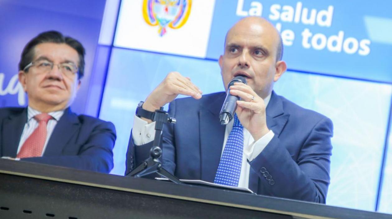 El ministro Salud y Protección Social, Iván Darío González