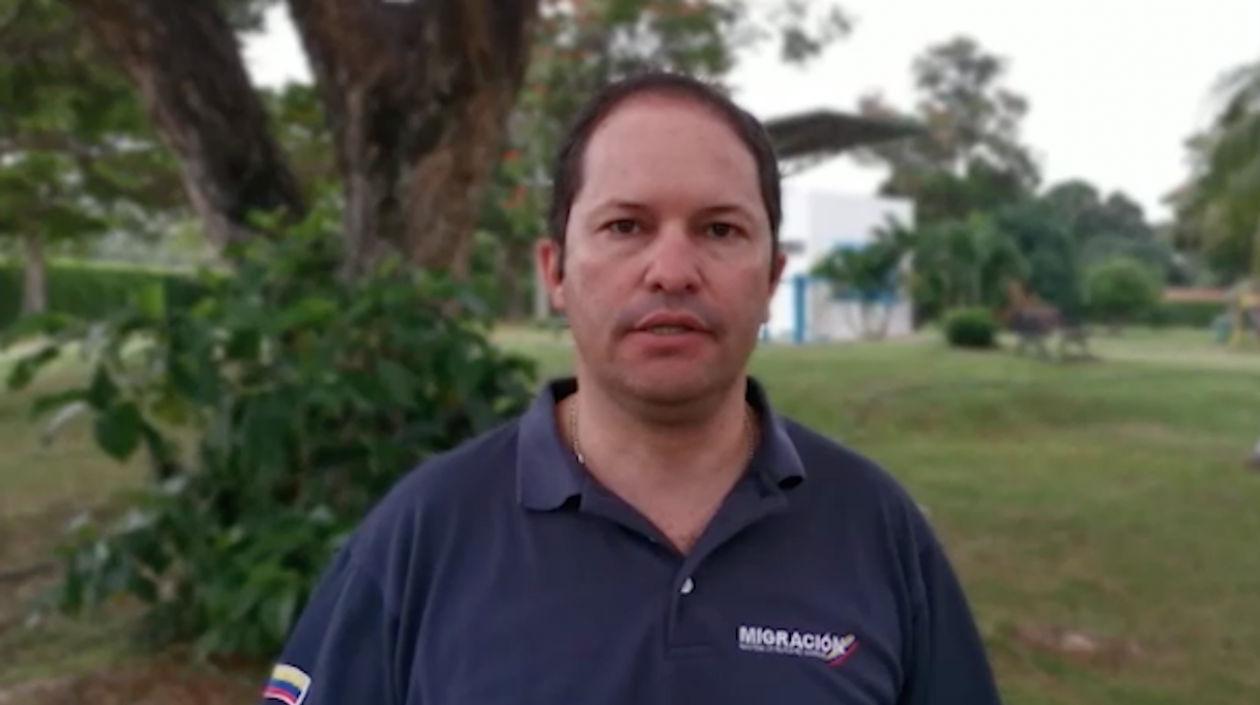 Juan Francisco Espinosa, Director de Migración Colombia.