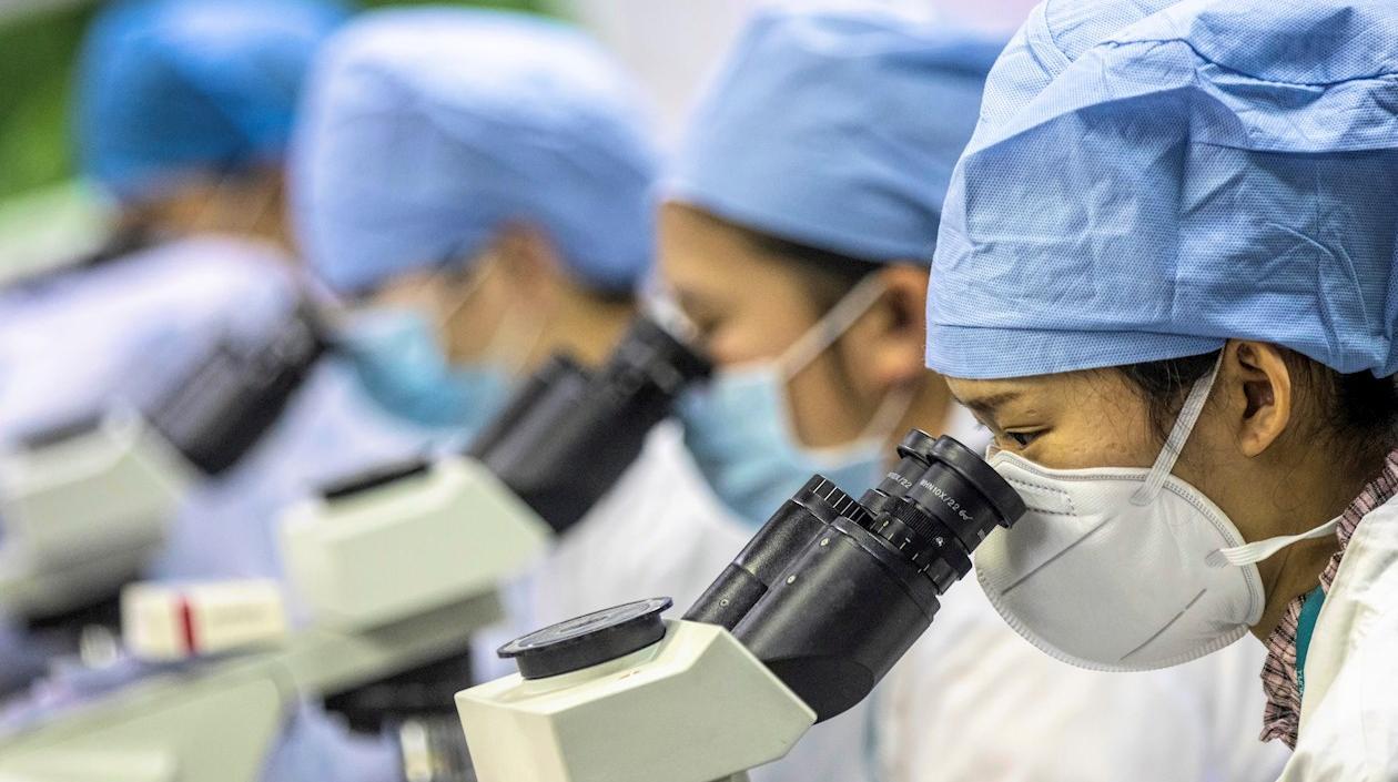 Las autoridades siguen investigando una cura contra el COVID-19.