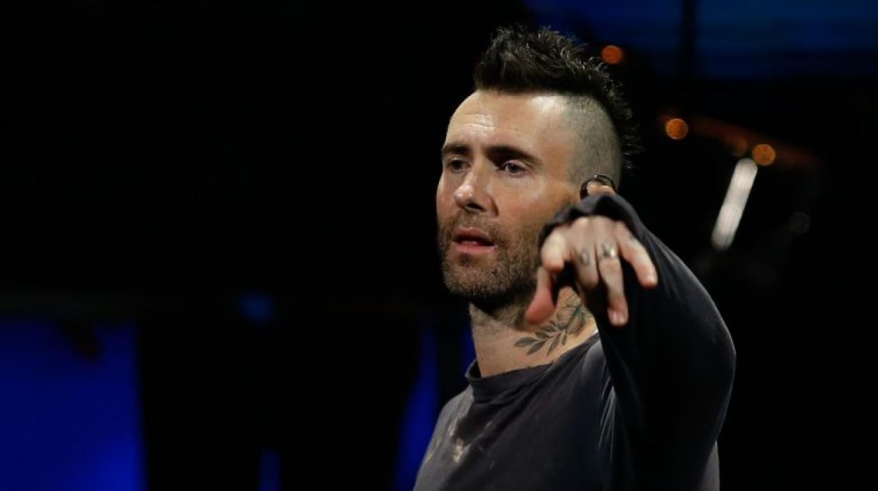El cantante estadounidense Adam Levine.