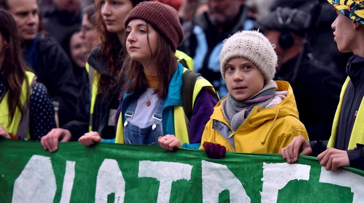 La activista Greta Thunberg.