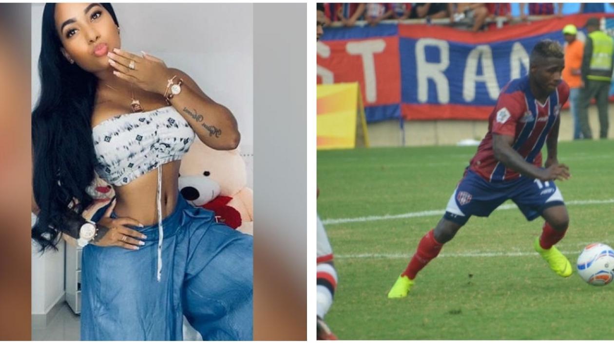 Solangel Estupiñán tenía un niño de dos años de edad con el atacante vallecaucano Jhonnier Viveros.