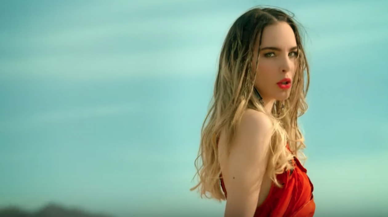 La cantante Belinda.