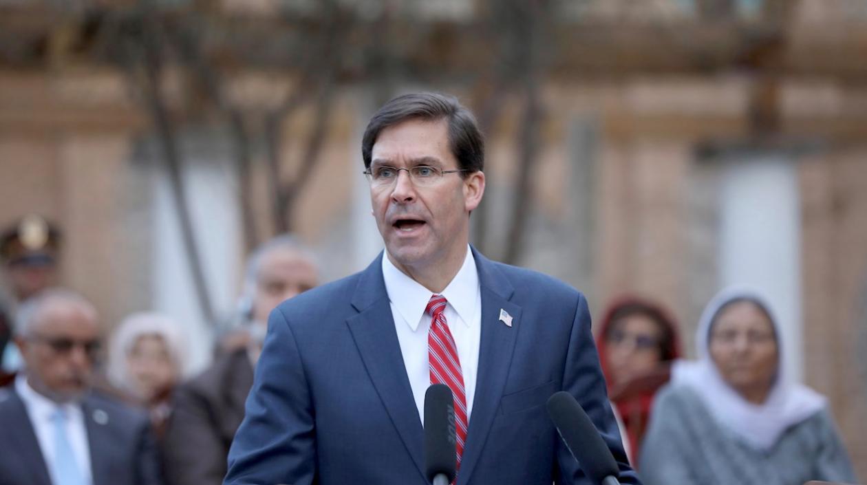 El secretario de Defensa de Estados Unidos, Mark Esper