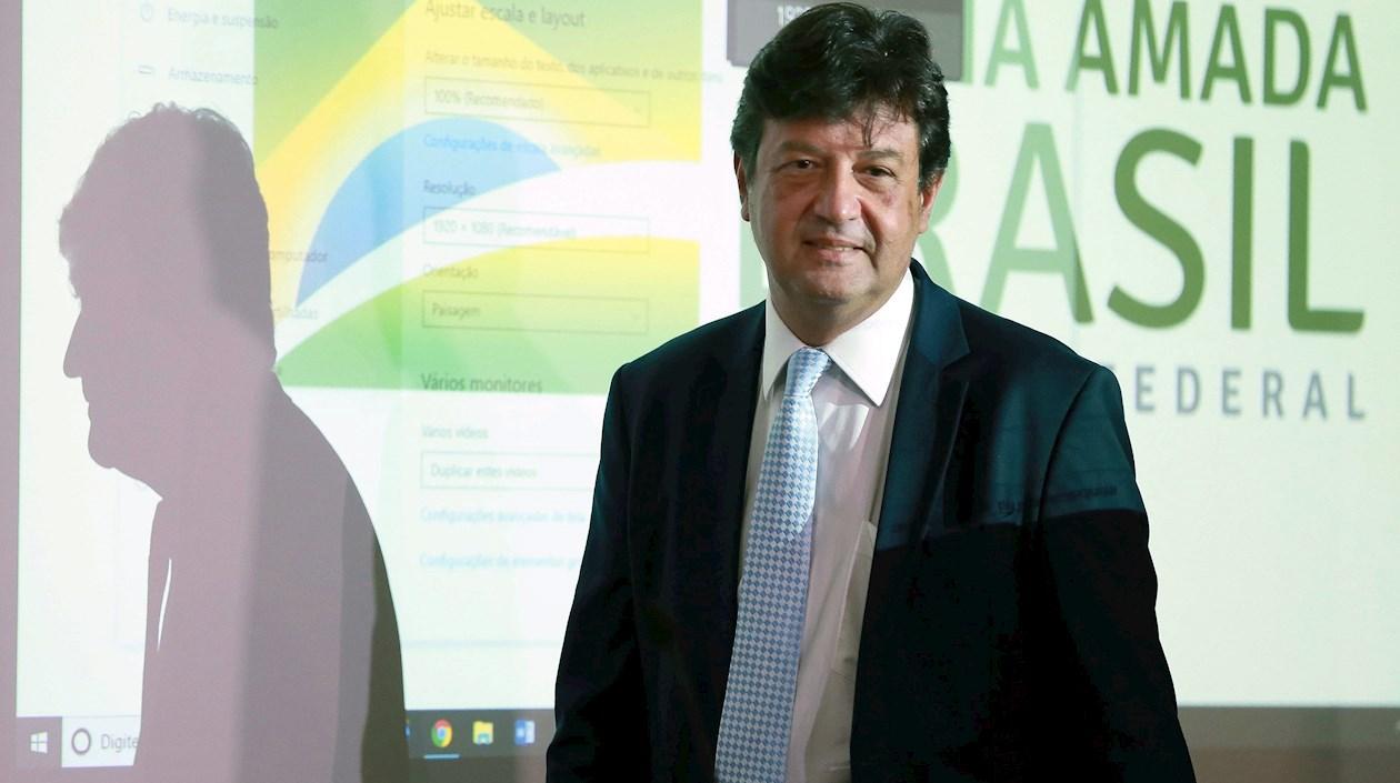 Luiz Henrique Mandetta, ministro de Salud de Brasil.