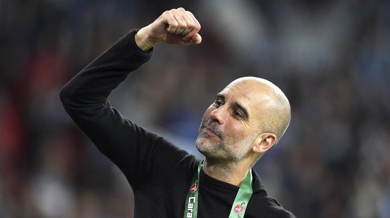 Pep Guardiola, entrenador del Manchester City.