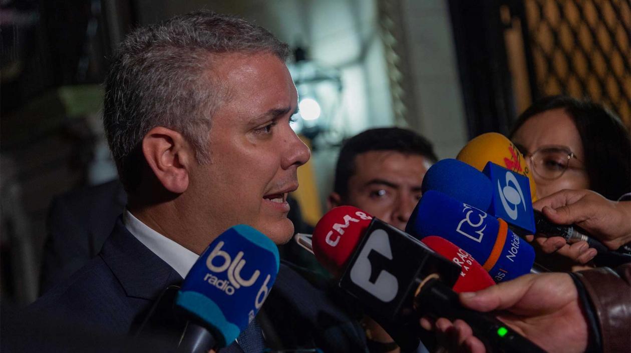 Presidente Iván Duque.