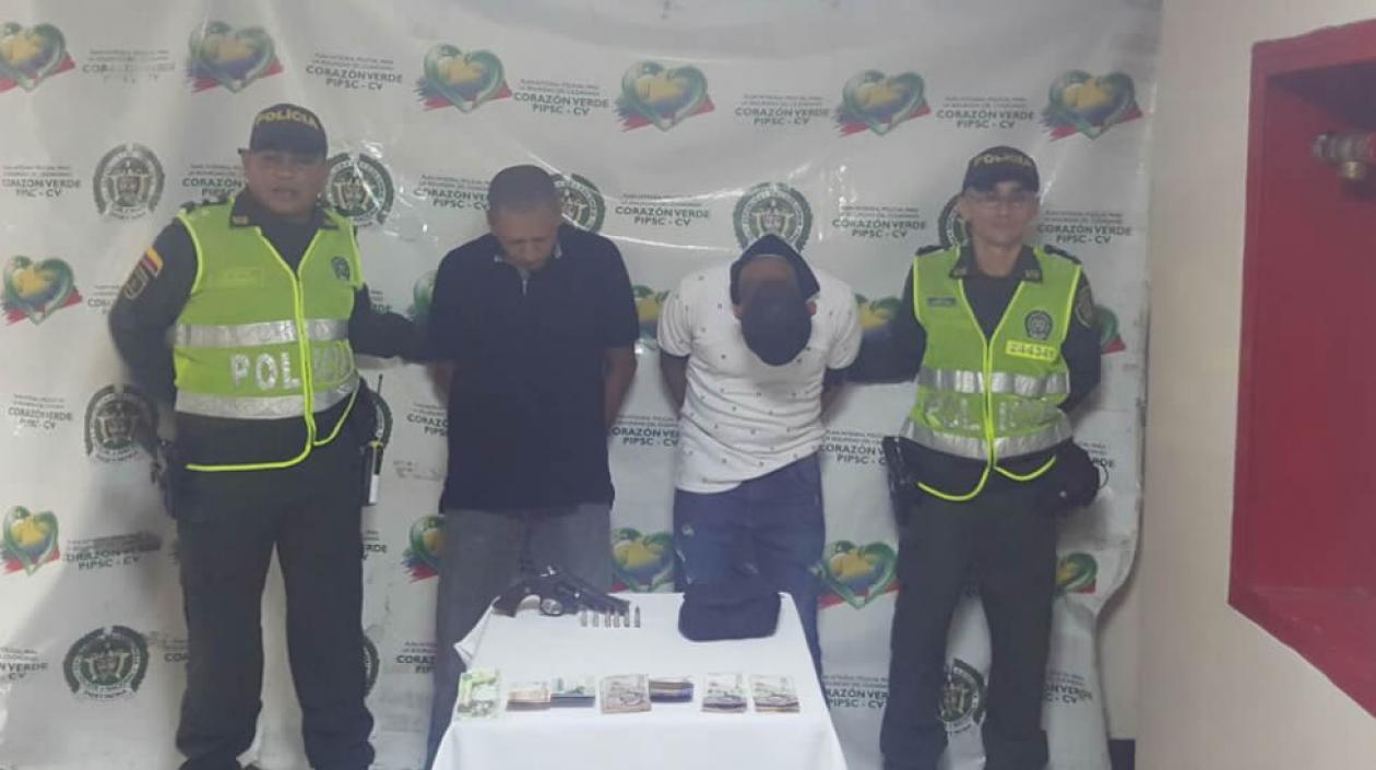 Fueron dejados a disposición de las autoridades.