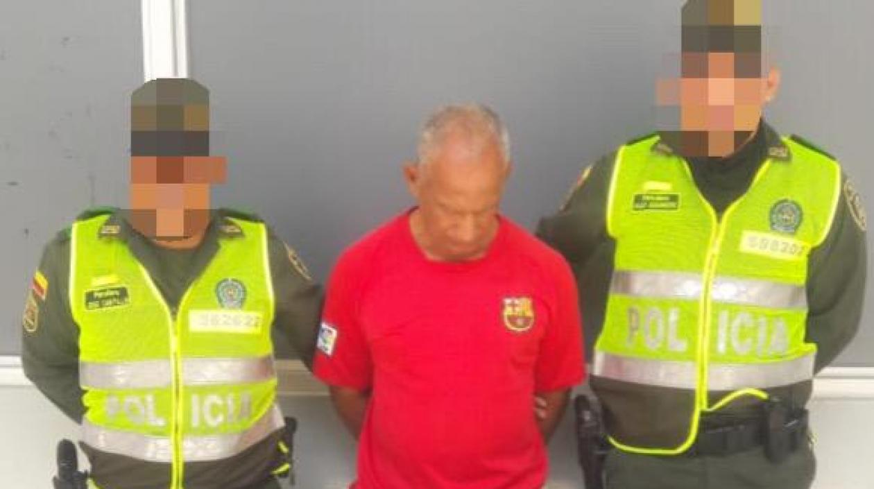 Manuel González Negrete, capturado.