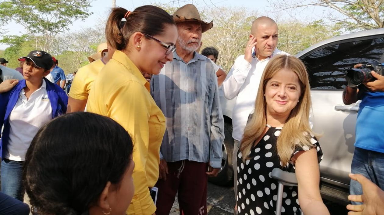 La Gobernadora del Atlántico, Elsa Noguera.