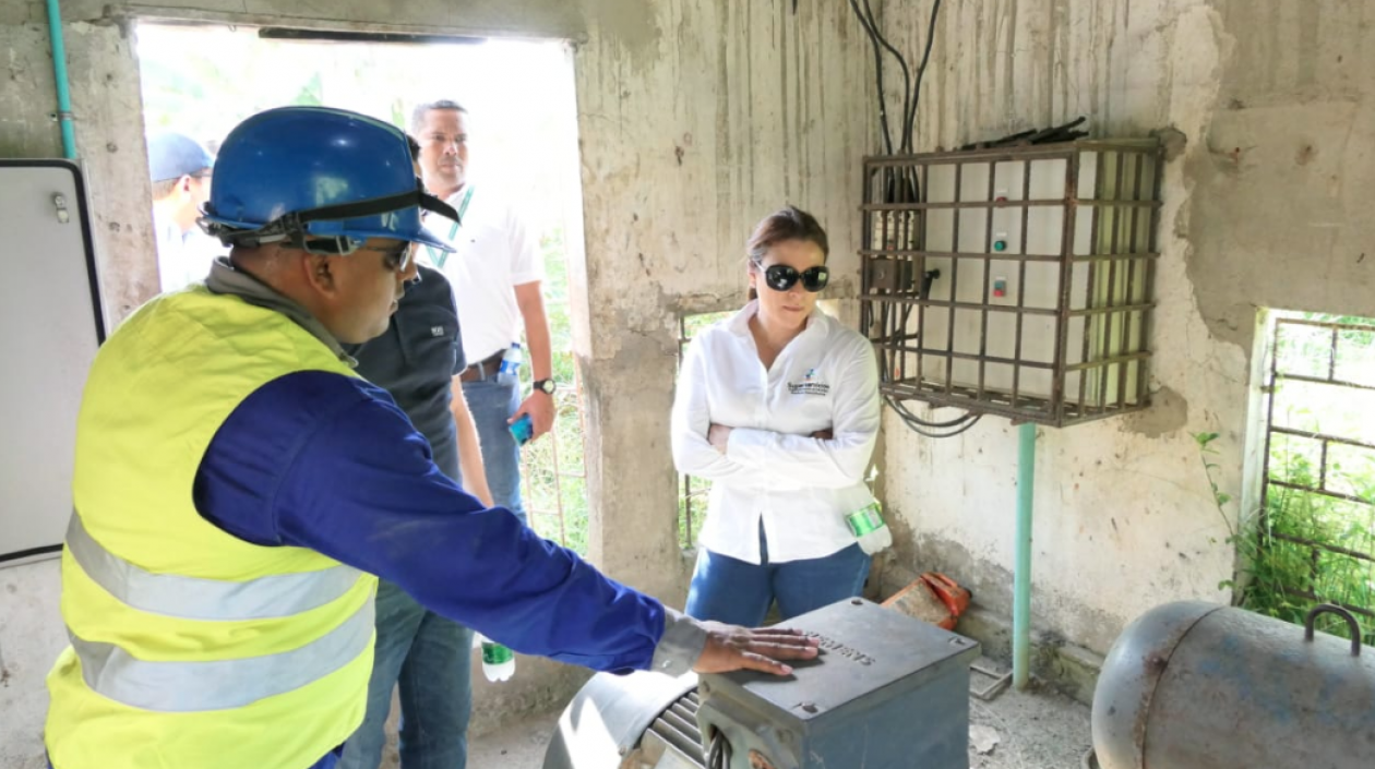 La Superintendente, Natasha Avendaño García.