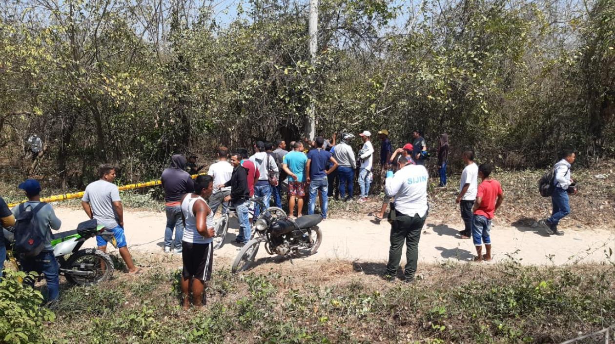 Trocha Los Pantanos en Malambo.