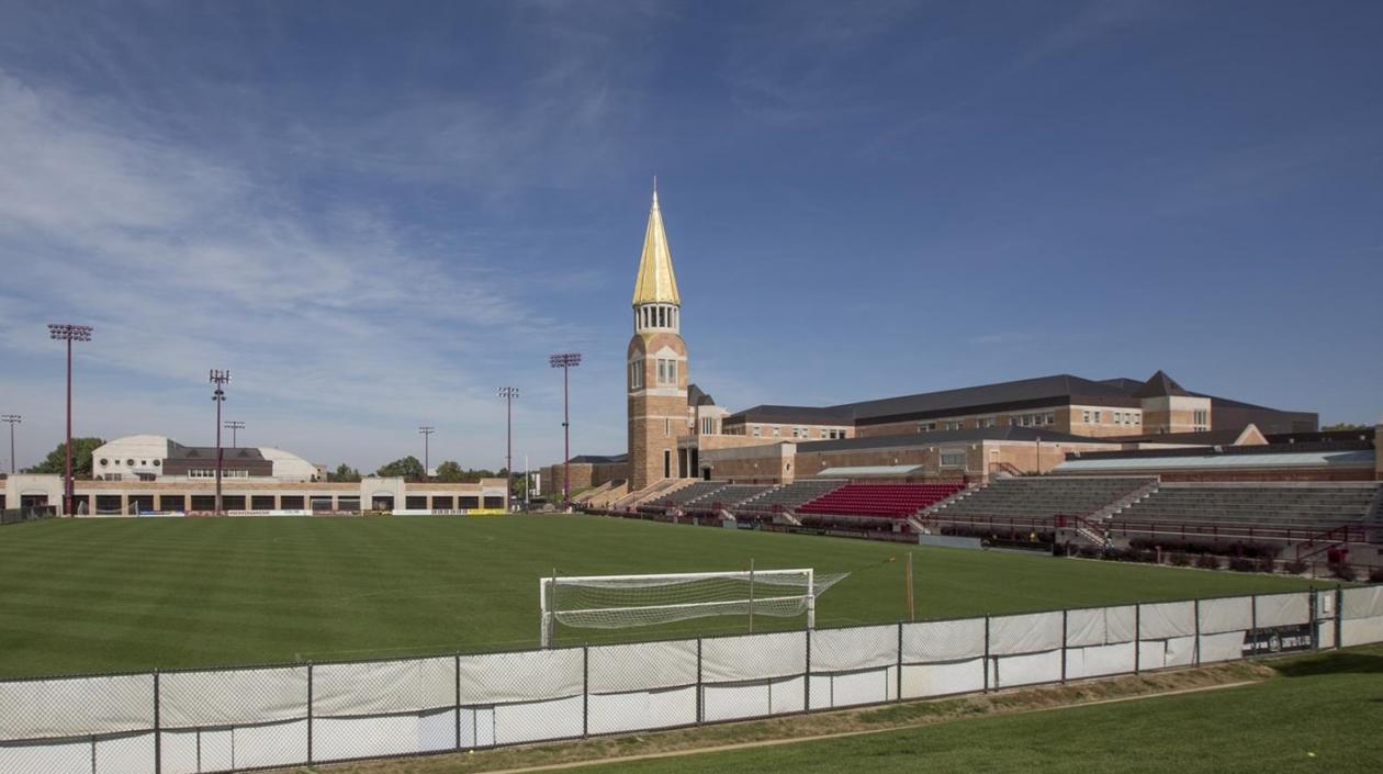 Complejo de fútbol de la Universidad de Dénver. 