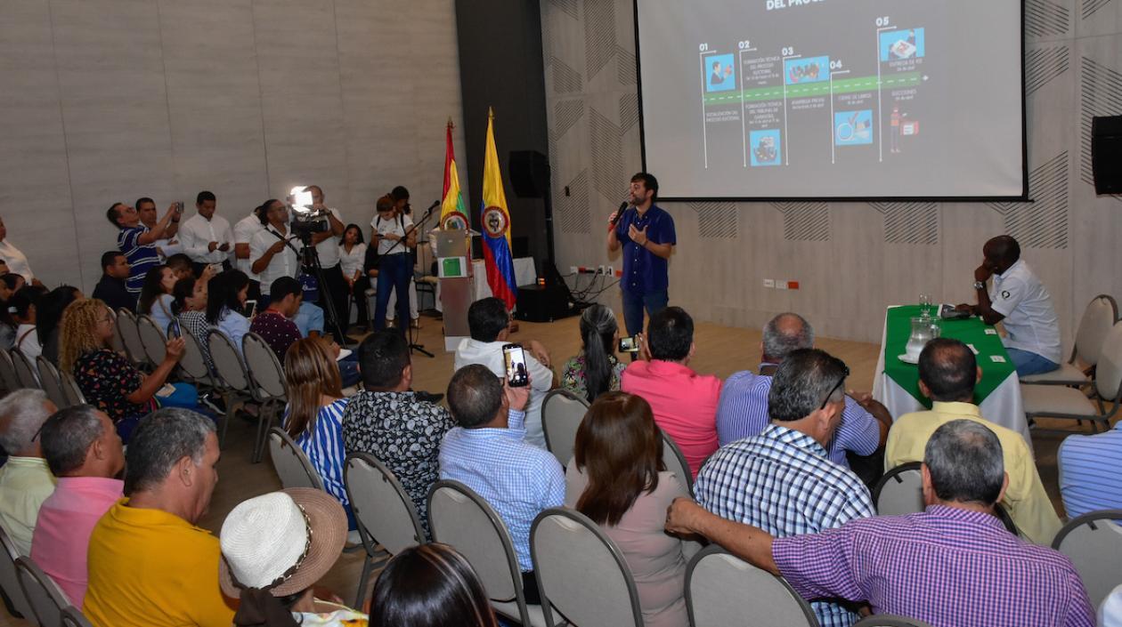 Lanzamiento de las elecciones de las Juntas de Acción Comunal del Distrito.